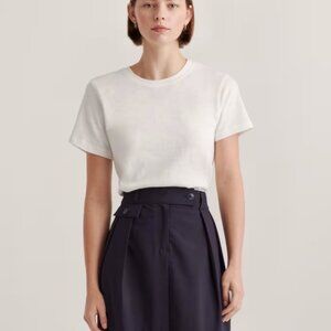 100% Organic Cotton Slub Crewneck Tee